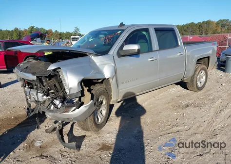 2018 Chevrolet Silverado 1500 2Lt из США, поврежденный, VIN 3GCUKREC7JG635359